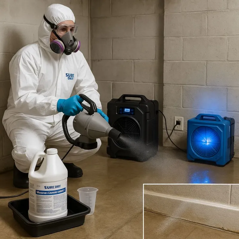 Sanitization and Odor Removal process in Lagrange, OH